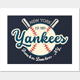 yankees vintage Posters and Art